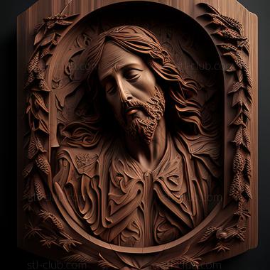 3D model st jesus (STL)